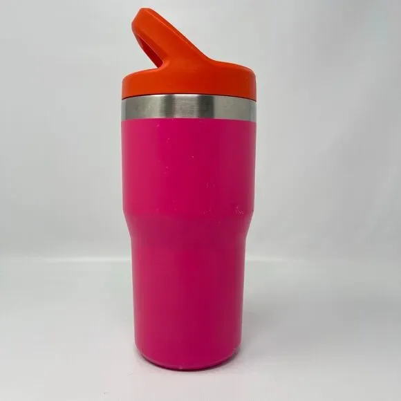 Stanley 20 oz Stainless Steel Ice Flow Go Flip Straw Tumbler Vivid Violet Flawed - Picture 4 of 9